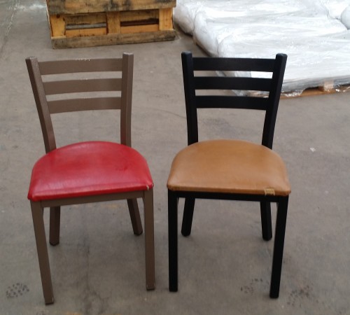Chairs we recently powder coated